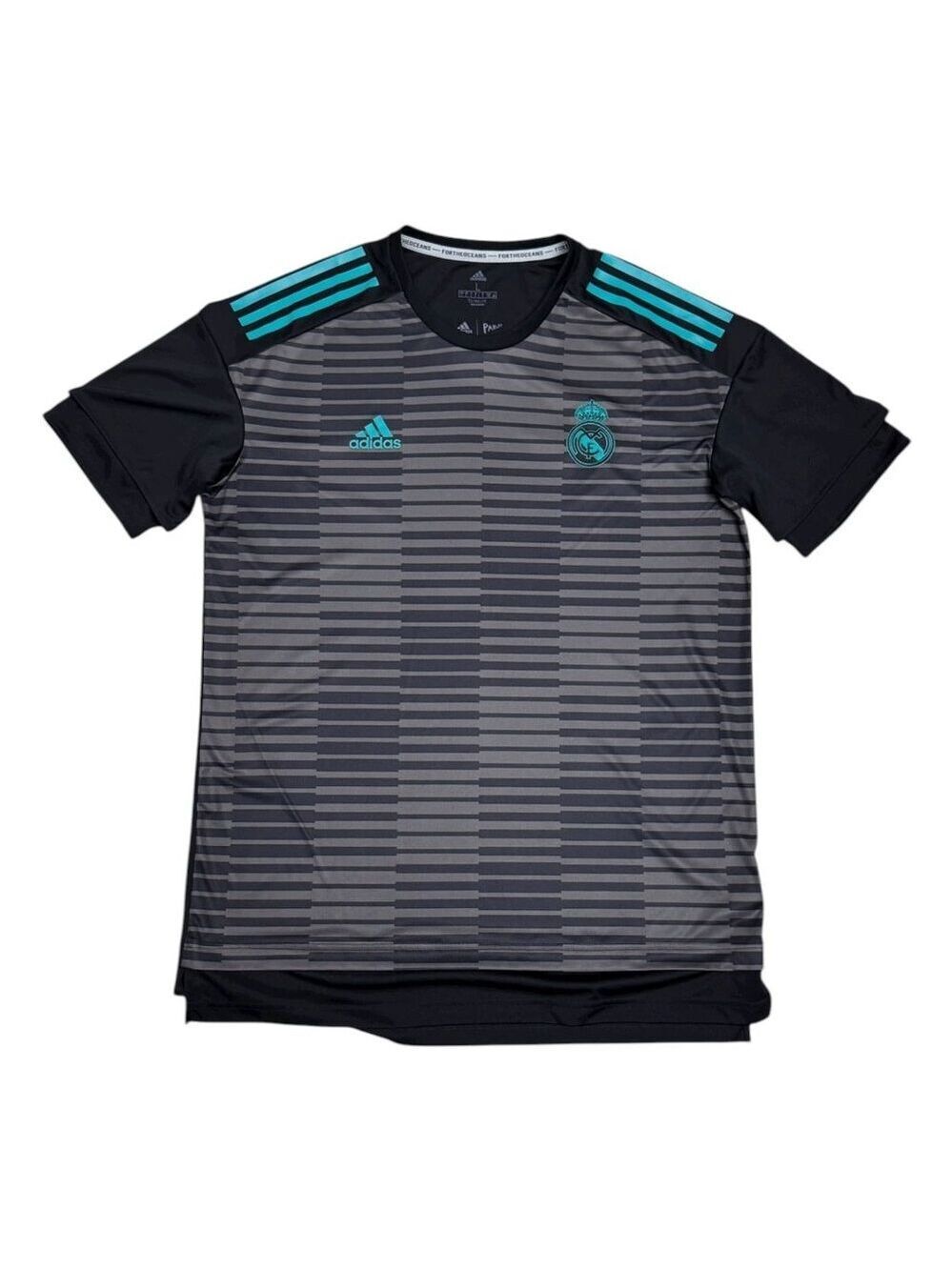REAL MADRID ADIDAS Climalite Parley Soccer Football Kit Jersey Mens Large